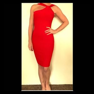 Red Guess dress never worn